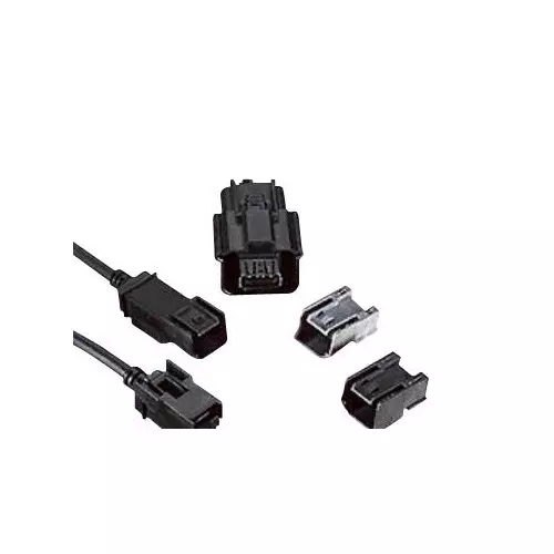 Molex USB Cable Mini Type B Plug to Type B Receptacle Connector to Black Jacket Color, 111019-2010