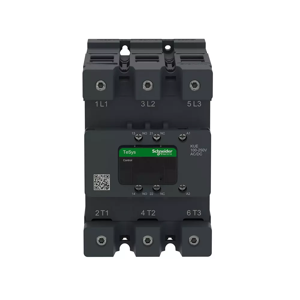 schneider-electric-deca-advanced-contactors-tesys-control-series-1-no-1-nc-auxiliary-contacts-3-pole-and-100-250-v-acdc-coil-voltage-lc1d115akue