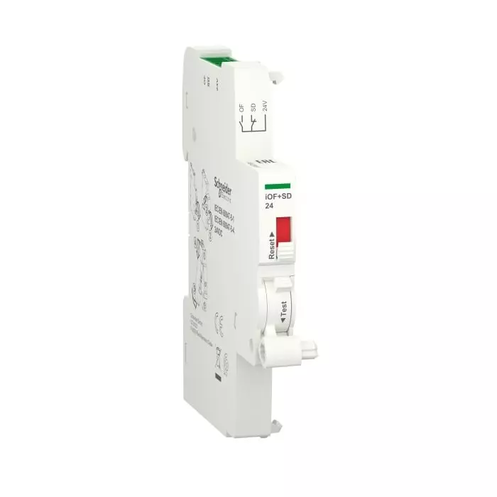 Schneider Electric iOF Acti 9 1NC+1NO 6 A DIN Rail Mount Auxiliary Contact, A9A26897