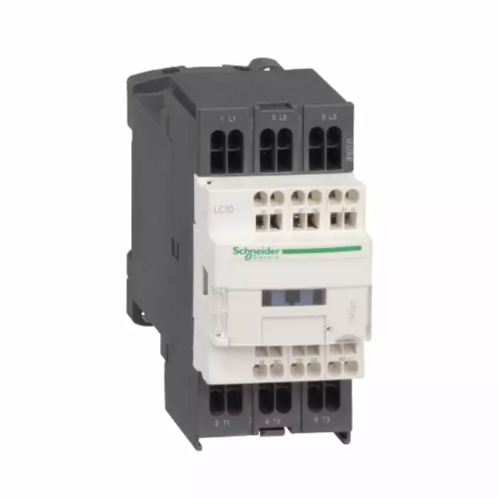 Schneider Electric LC1D Tesys D 3 Pole 1NO+1NC 38 A Changeover Contactor, LC1D383P7