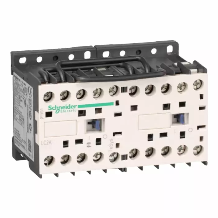 Schneider Electric LC2K TeSys K 3 Pole 1NO+1NC 16 A Reversing Contactor, LC2K1610P7