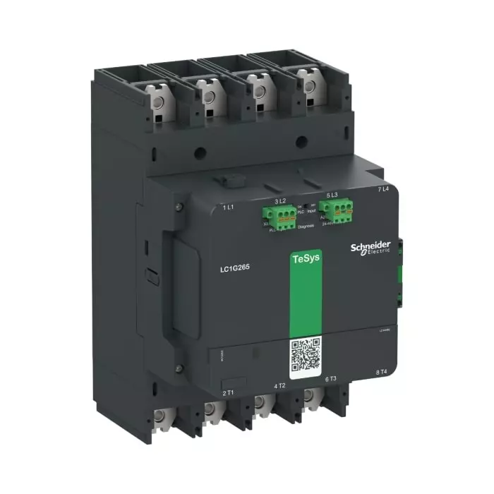 Schneider Electric LC1G TeSys F 4 Pole 1NO+1NC 700 A Changeover Contactor, LC1G5004BEEA