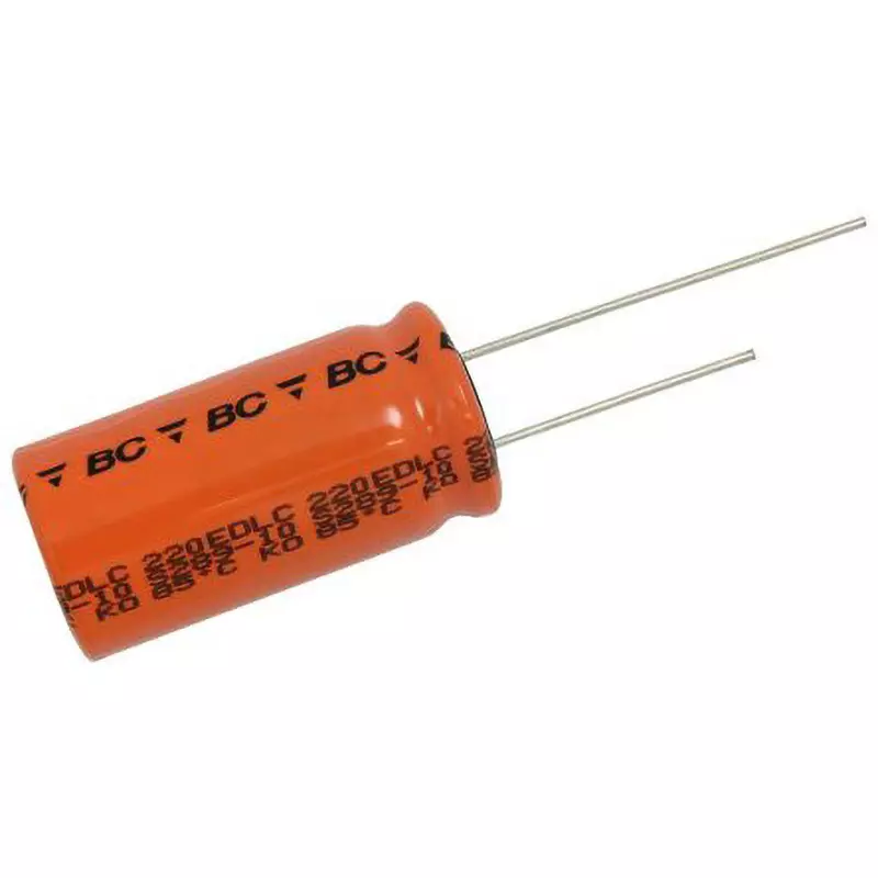 Vishay Double Layer Capacitor 36 mΩ Equivalent Series Resistance 2.7 V DC Voltage, MAL222090002E3