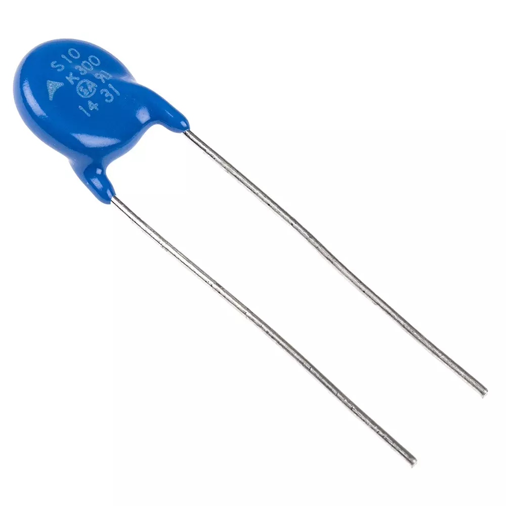 Epcos Metal Oxide Varistor Metal 470 V 2500 Amp Current 180 pF Capacitance Length, B72210S0301K101 (Pack of 500)