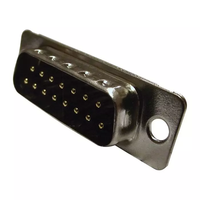 AMPHENOL COMMUNICATIONS SOLUTIONS PLUG, D, SCREW TERMINAL, 15WAY, L717DA15PST