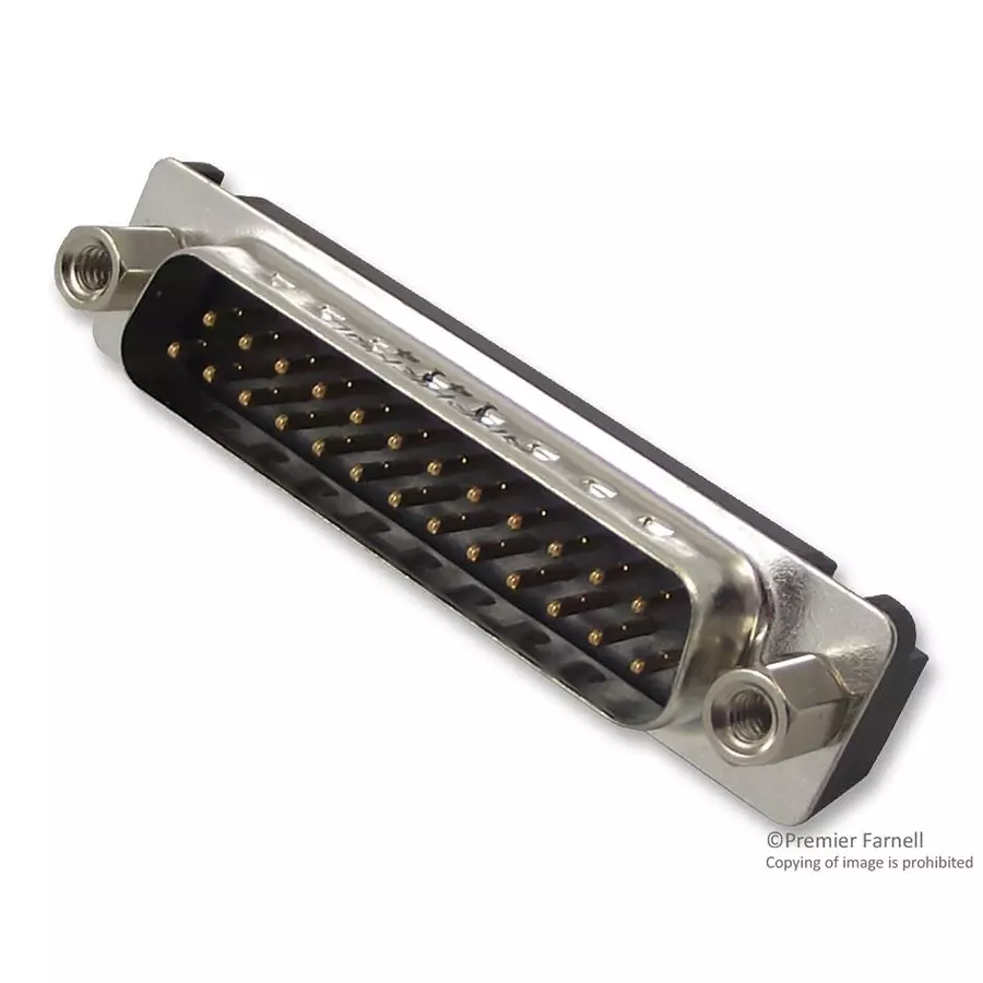 AMPHENOL COMMUNICATIONS SOLUTIONS CONNECTOR, D SUB, PLUG, 25POS, L717TSBH25POL2RM8C309
