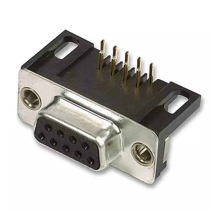 ITT CANNON D Sub Connectors SOCKET, D, T&D, R/A, 25WAY, ZDB25S1AKN-146