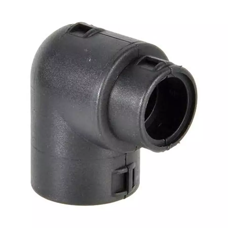 ITT CANNON Other Connector Accessories ENDBELL ADAPTER, 90DEG, BLACK, 980-8672-034