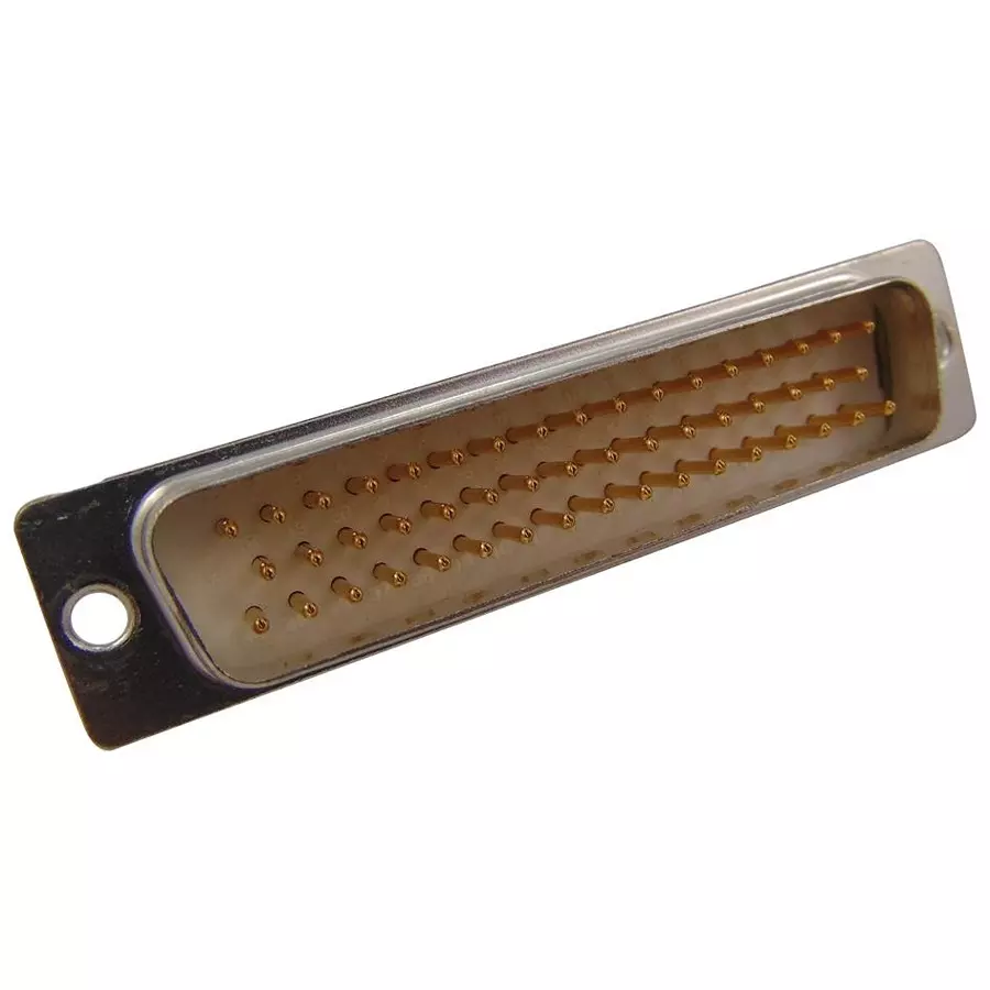 AMPHENOL COMMUNICATIONS SOLUTIONS D SUB CONN, PLUG, DD, 50POS, SOLDER, DD50P064TXLF