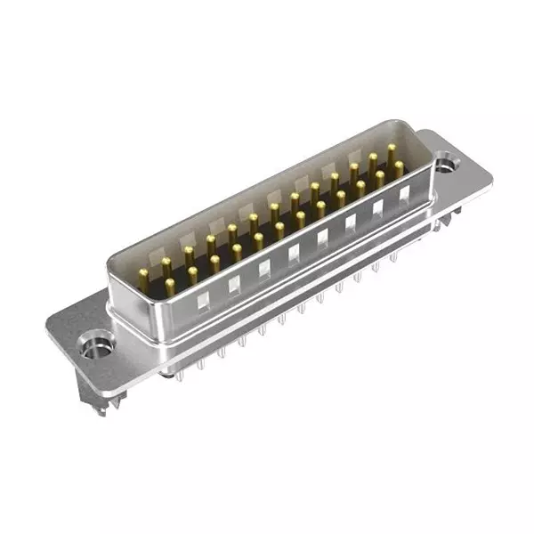 AMPHENOL COMMUNICATIONS SOLUTIONS FILTERED D-SUB CONN, PLUG, 25POS, DB, TH, FCE17B25PEA50