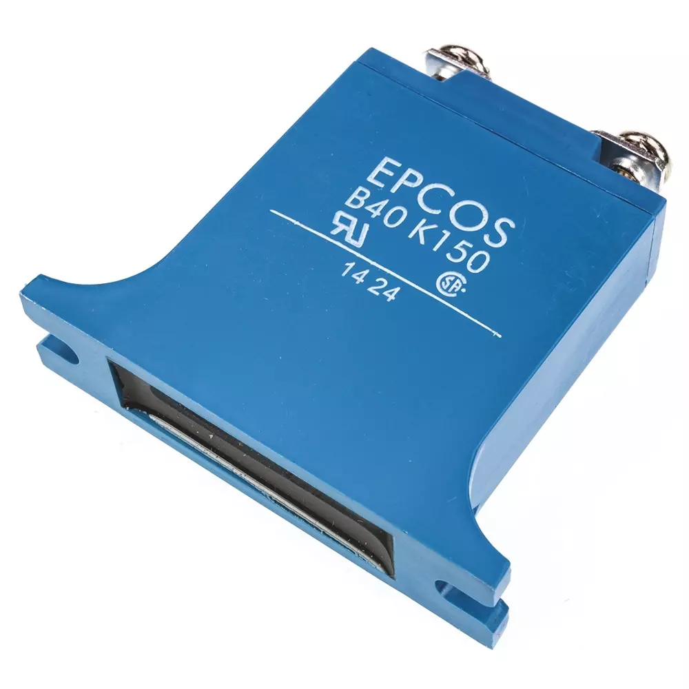 Epcos HighE Varistor Metal 240 V 40000 Amp Current 4.8 nF Capacitance 60 mm Length, B72240B0151K001 (Pack of 10)