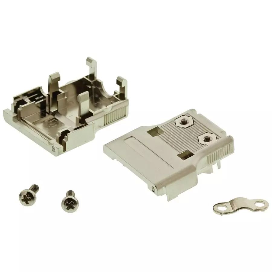 ITT CANNON D Sub Backshells BACKSHELL, D, METALLISED, 9WAY, DE121073-154