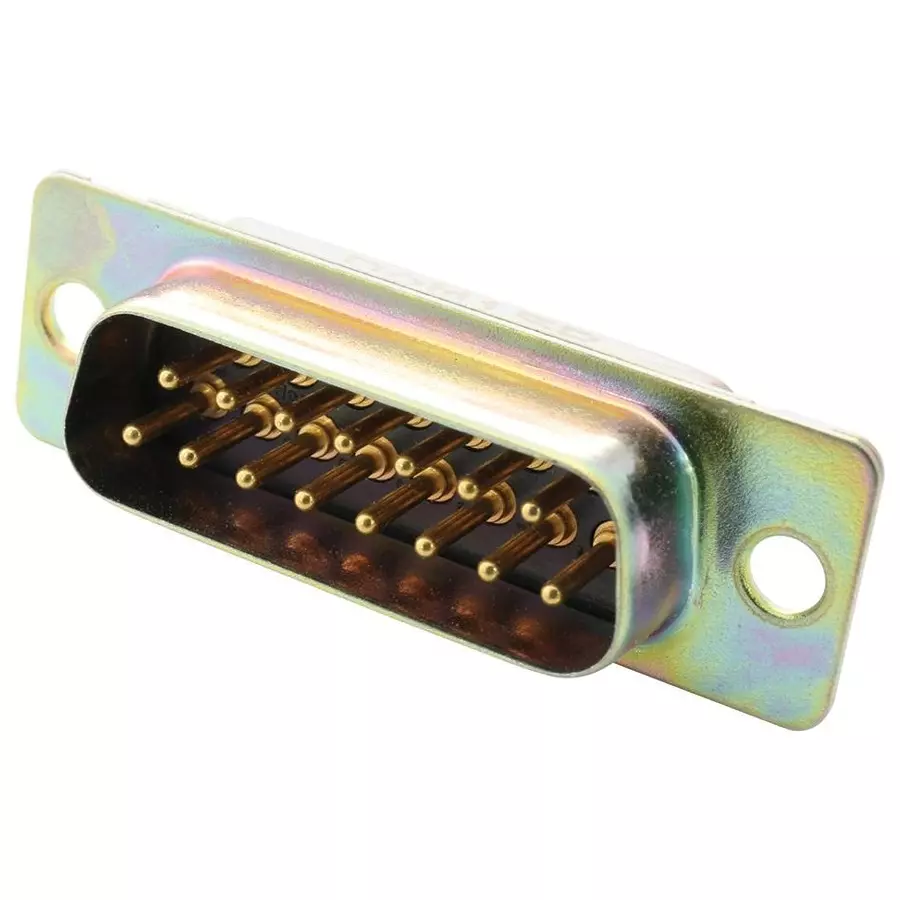 ITT CANNON D Sub Connectors D SUB CONN, PLUG, 15POS, SOLDER, DAM15P