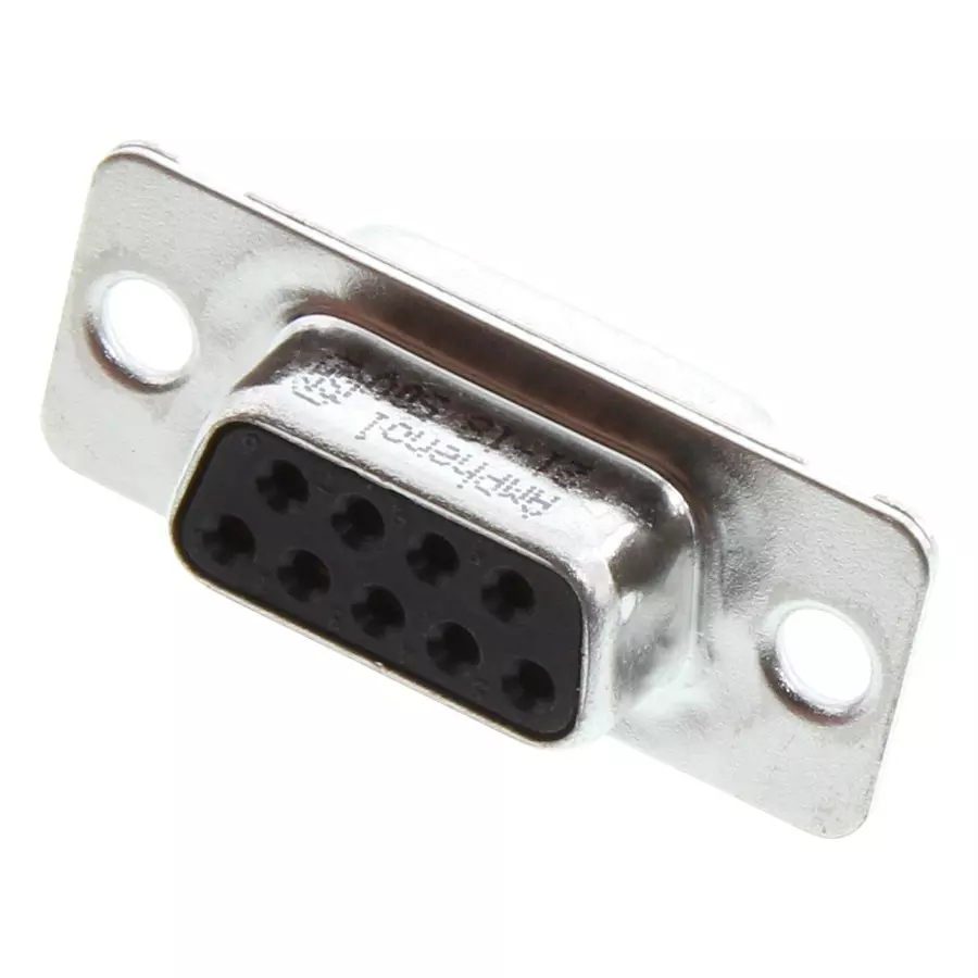 AMPHENOL COMMUNICATIONS SOLUTIONS D SUB CONN, RCPT, DE, 9POS, SOLDER CUP, L177DFE09S