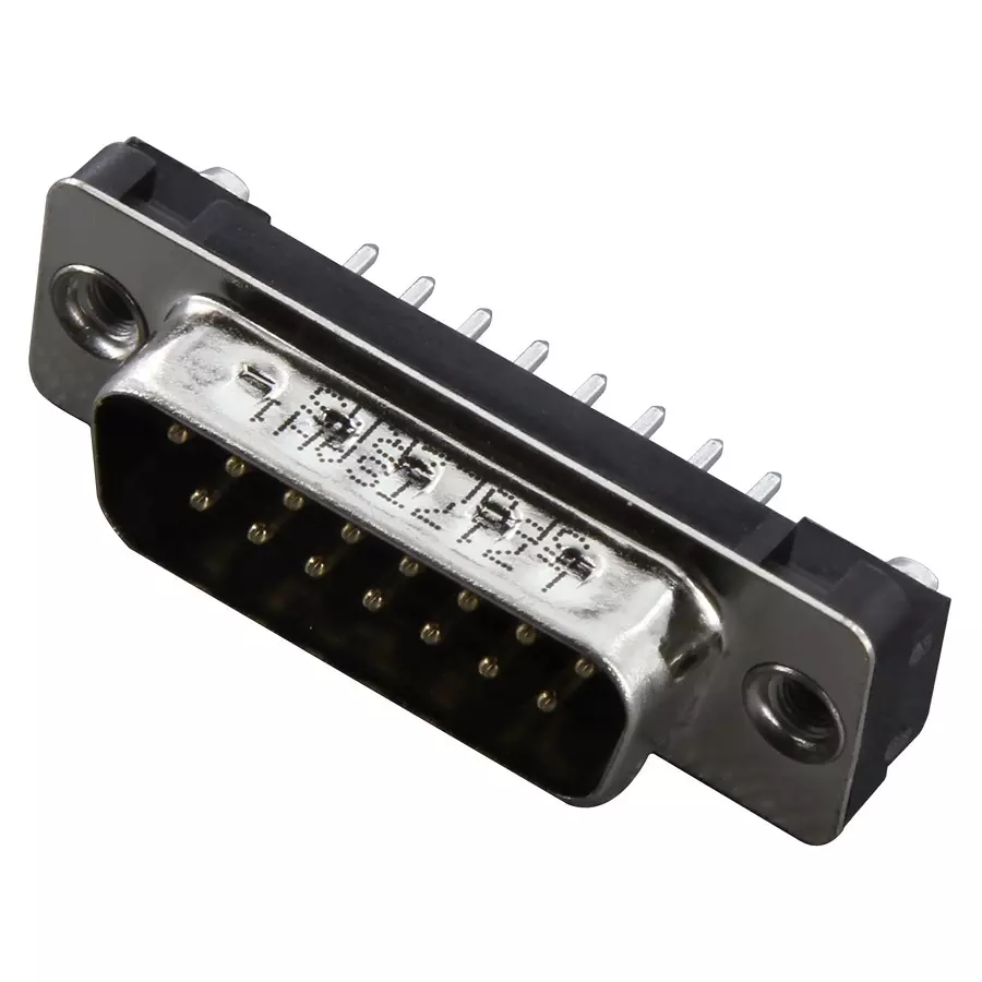 AMPHENOL COMMUNICATIONS SOLUTIONS D SUB CONN, PLUG, DA, 15POS, SOLDER, L717TSAH15POL2RM5