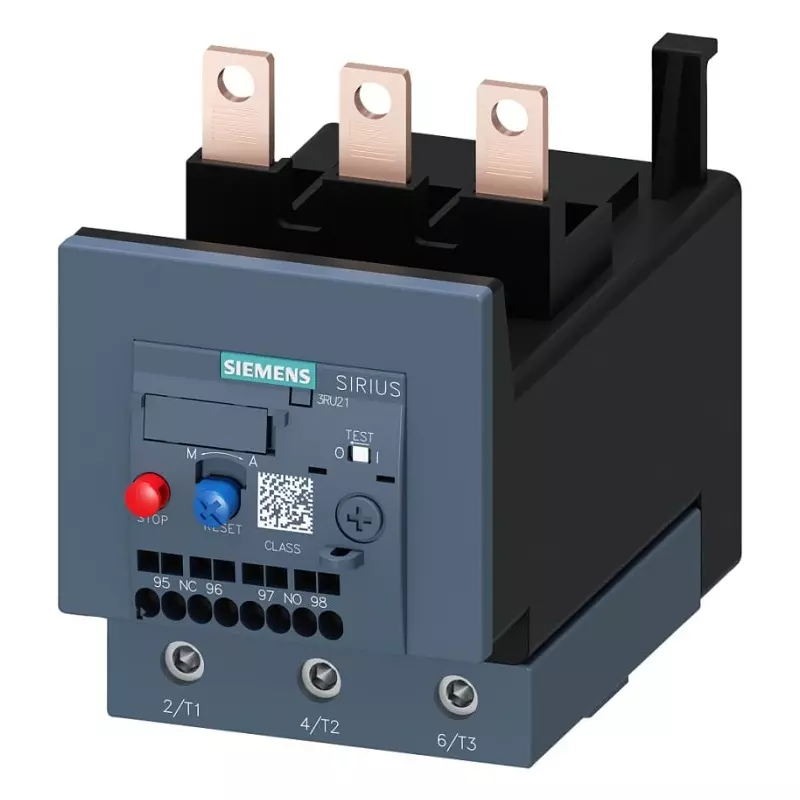 Siemens SIRIUS 3RU2 Thermal Overload Relay 1NC/1NO, 80 A F.L.C, 3 A Contact Rating, 75 kW, 3P, SIRIUS, 3RU21364RD0