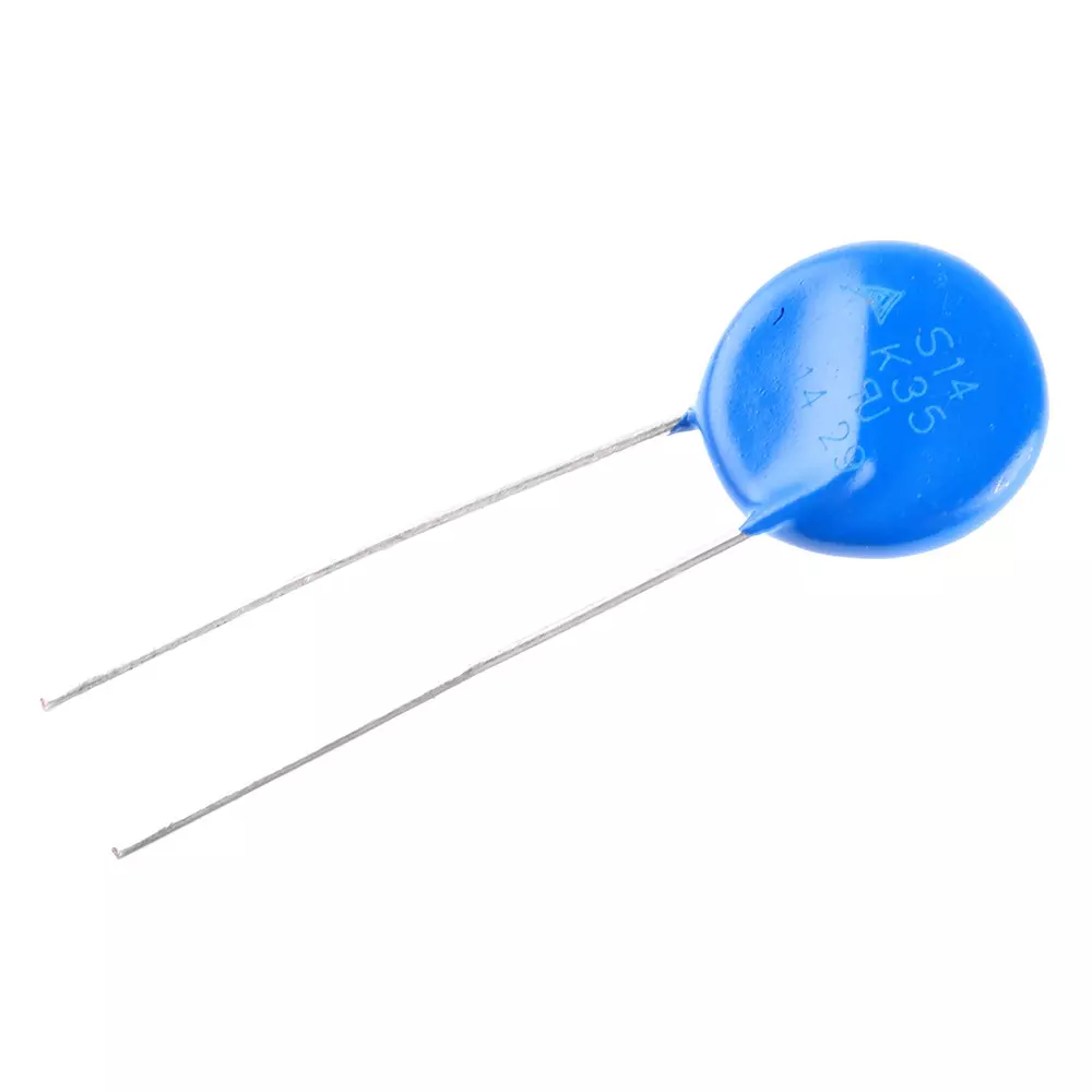 Epcos Metal Oxide Varistor Metal 56 V 1000 Amp Current 4.2 nF Capacitance Length, B72214S0350K101 (Pack of 5)