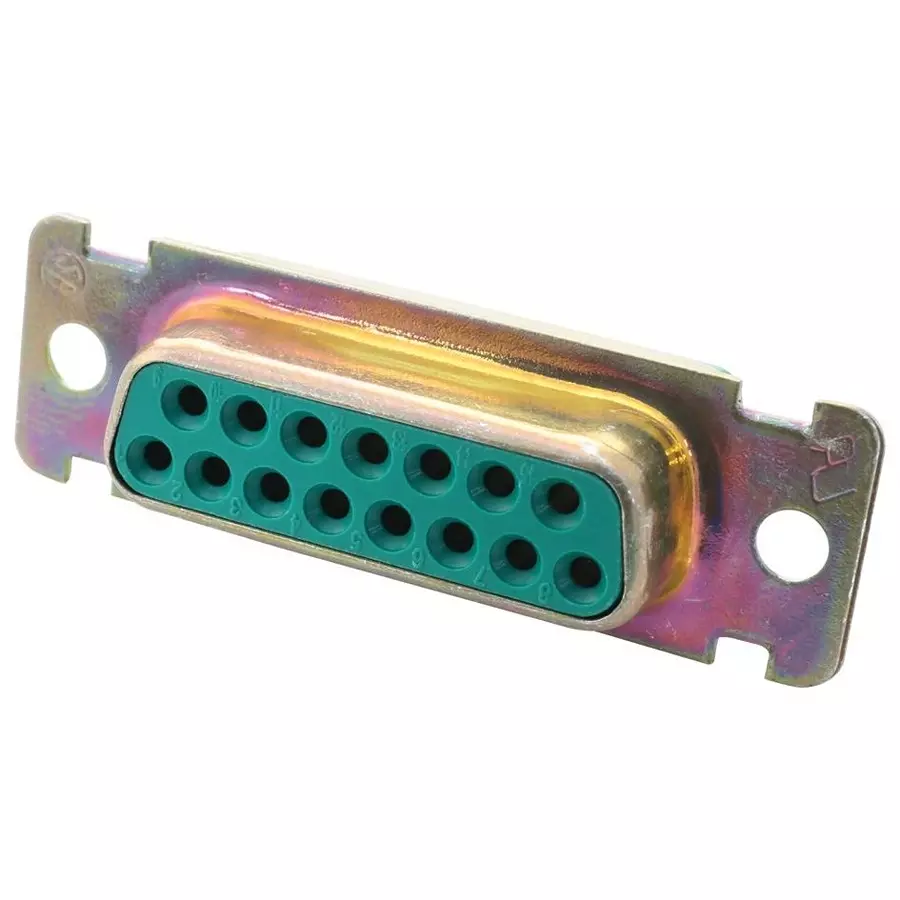 CINCH CONNECTIVITY SOLUTIONS D SUB CONN, RCPT, 15POS, CRIMP, M24308/2-2F