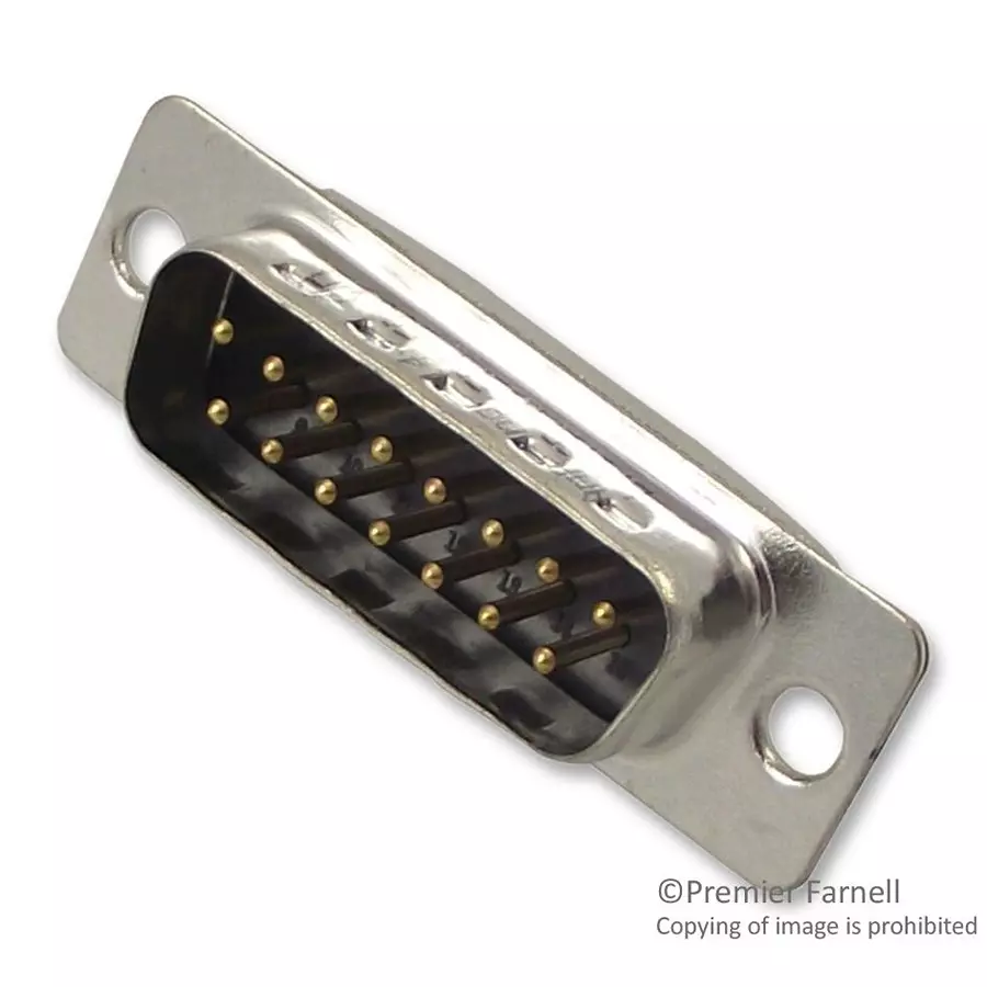 AMPHENOL COMMUNICATIONS SOLUTIONS CONNECTOR, D SUB, PLUG, 25POS, L717DFB25PT