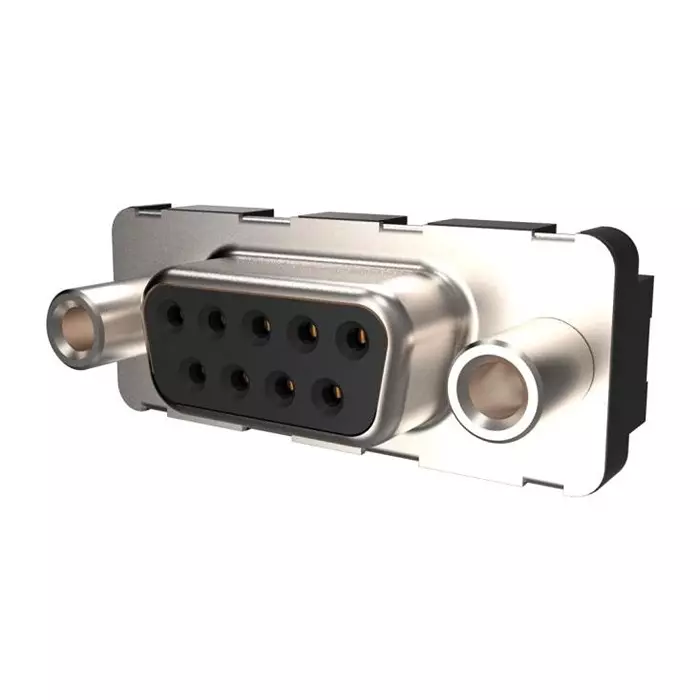 AMPHENOL COMMUNICATIONS SOLUTIONS D-SUB CONNECTOR, R/A, RCPT, 25POS, TH, D25S13A4GV00LF
