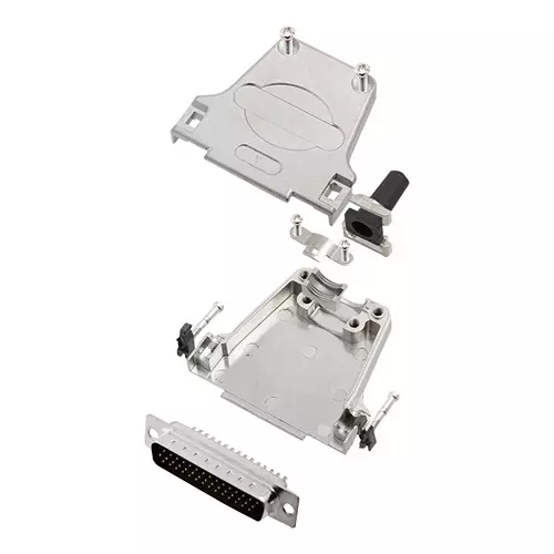 AMPHENOL COMMUNICATIONS SOLUTIONS HD-D SUB CONNECTOR, PLUG, 44POS, SOLDER, L17DTZF25-RG+L717HDB44P