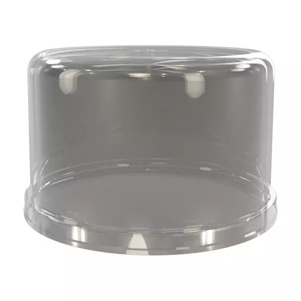 AMPHENOL COMMUNICATIONS SOLUTIONS DOME COVER, LUMINAIRE, 80MMX50MM, CLEAR, FLS-C80-502-000