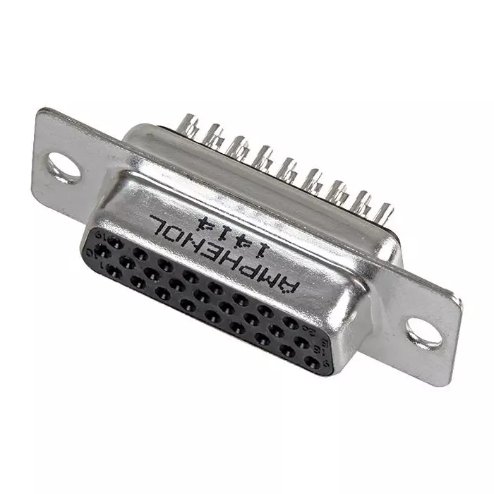 AMPHENOL COMMUNICATIONS SOLUTIONS HD-D SUB CONN, RCPT, DE, 15POS, L77HDE15SC309