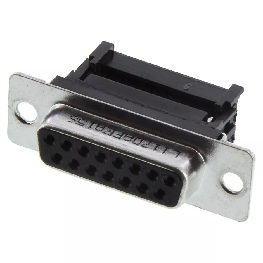 AMPHENOL COMMUNICATIONS SOLUTIONS D SUB CONN, RCPT, DA, 15POS, IDC/IDT, L117DAFRA15S