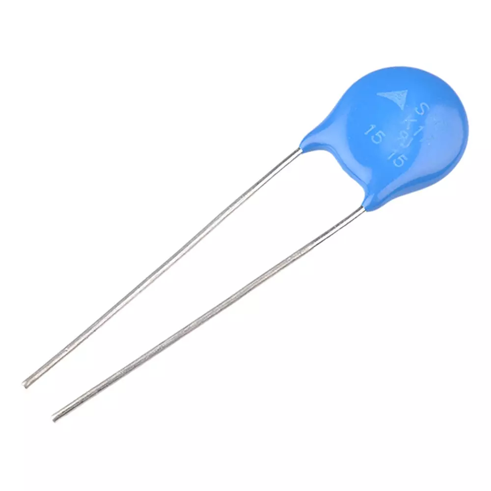 Epcos Metal Oxide Varistor Metal 27 V Current 4.35 nF Capacitance Length, B72210S0170K101 (Pack of 500)