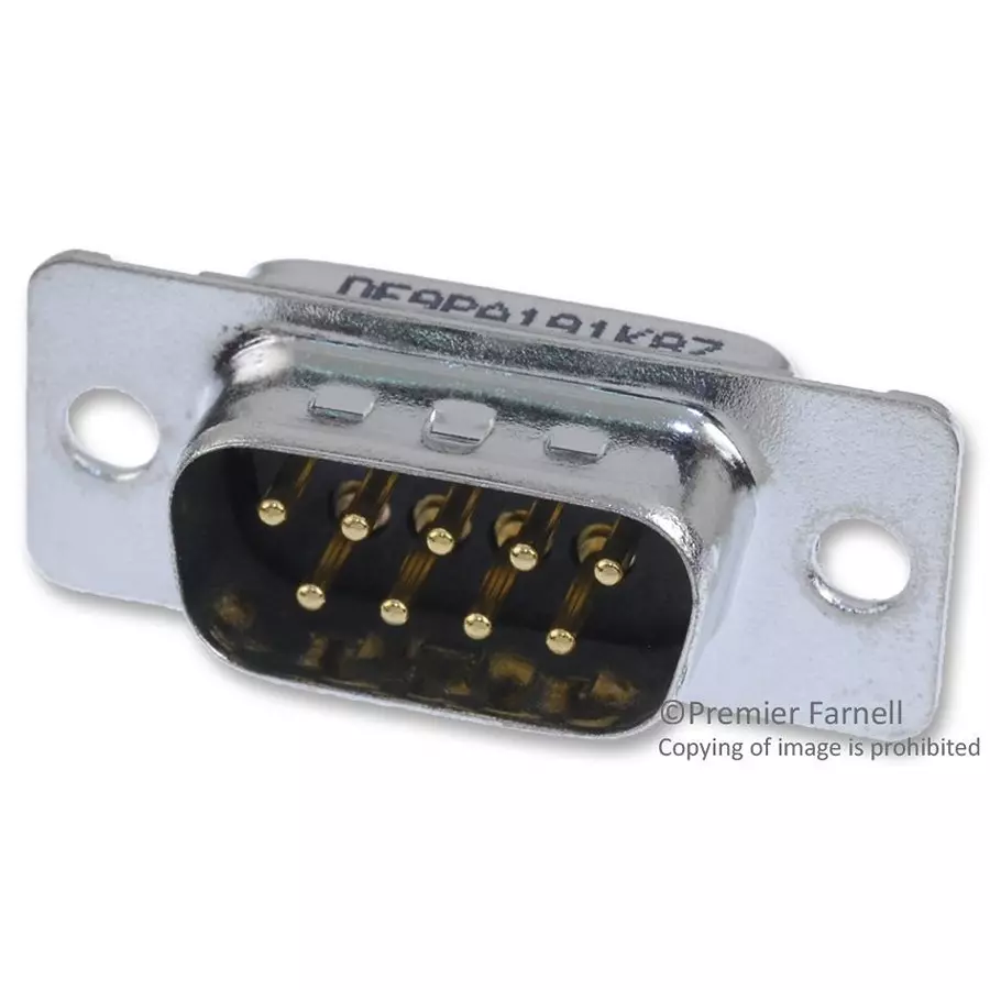 ITT CANNON D Sub Connectors D-SUB CONNECTOR, PLUG, 50POS, DE9PA191K87