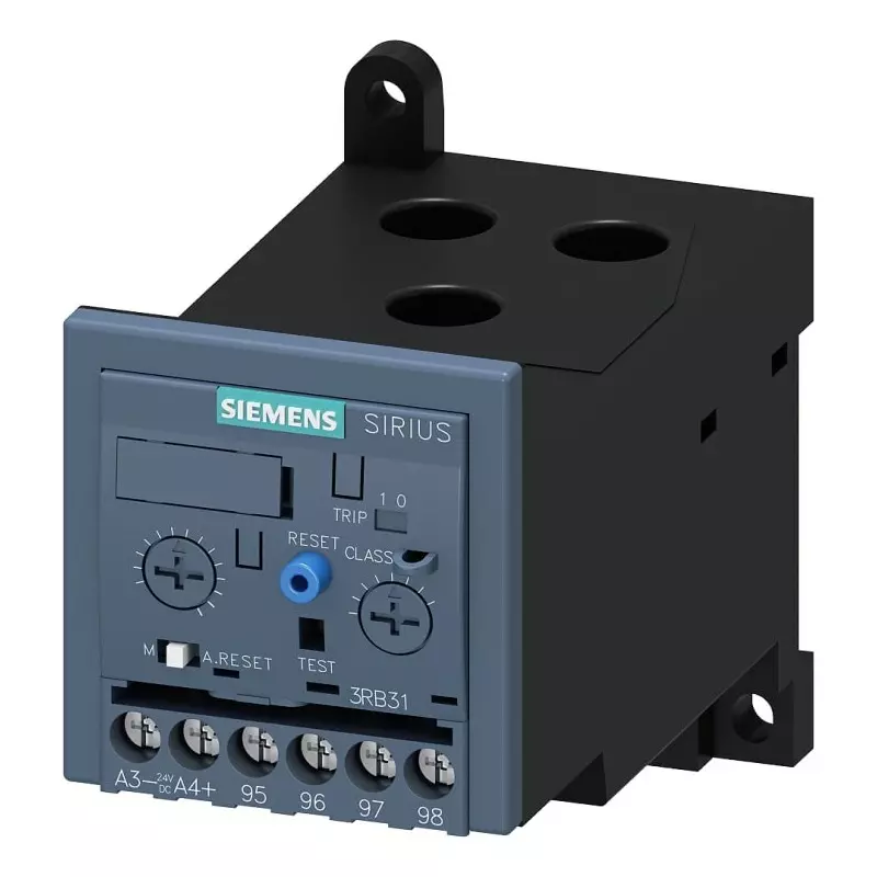 Siemens SIRIUS 3RU2 Thermal Overload Relay 1NC/1NO, 0.25 A F.L.C, 3 A Contact Rating, 0.12 kW, 3P, SIRIUS, 3RU21160CC1