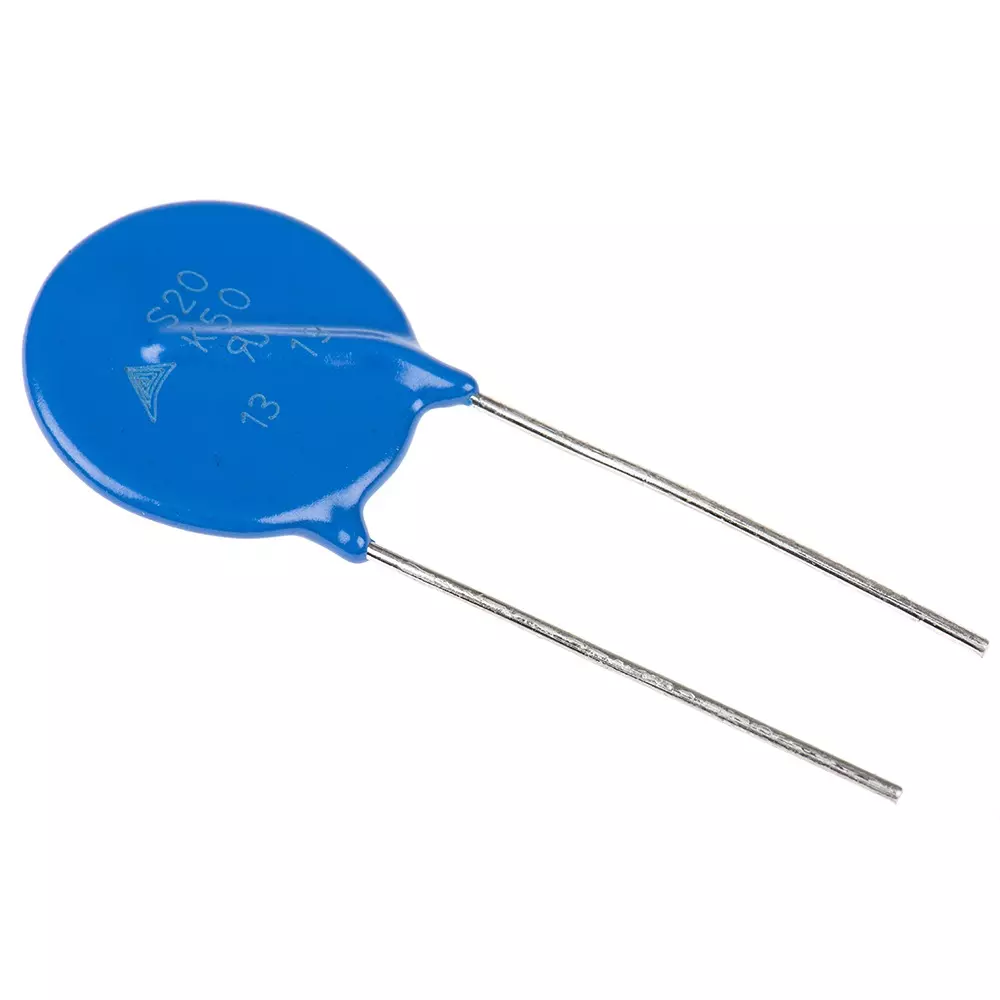 Epcos Metal Oxide Varistor Metal 82 V 6500 Amp Current 3.8 nF Capacitance Length, B72220S0500K101 (Pack of 250)