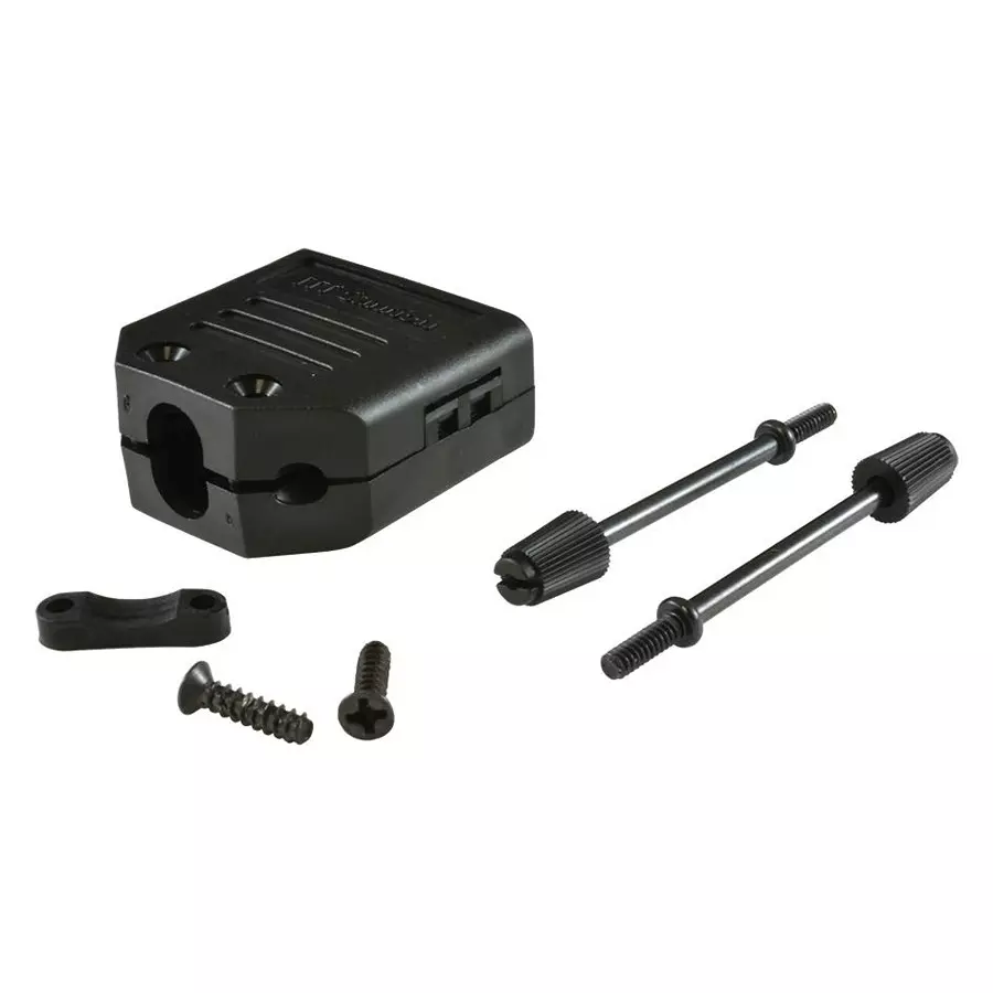 ITT CANNON D Sub Backshells BACKSHELL, D-SUB, DE, POLYPROPYLENE, DEBS-9