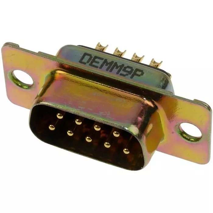 ITT CANNON D Sub Connectors CONNECTOR, D SUB, PLUG, 9 POSITION, DEMM9P