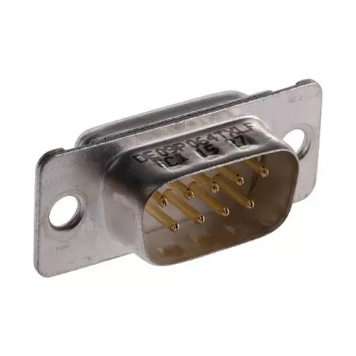 AMPHENOL COMMUNICATIONS SOLUTIONS D SUB CONN, PLUG, DE, 9POS, SOLDER CUP, DE09P064TXLF (Pack of 10)