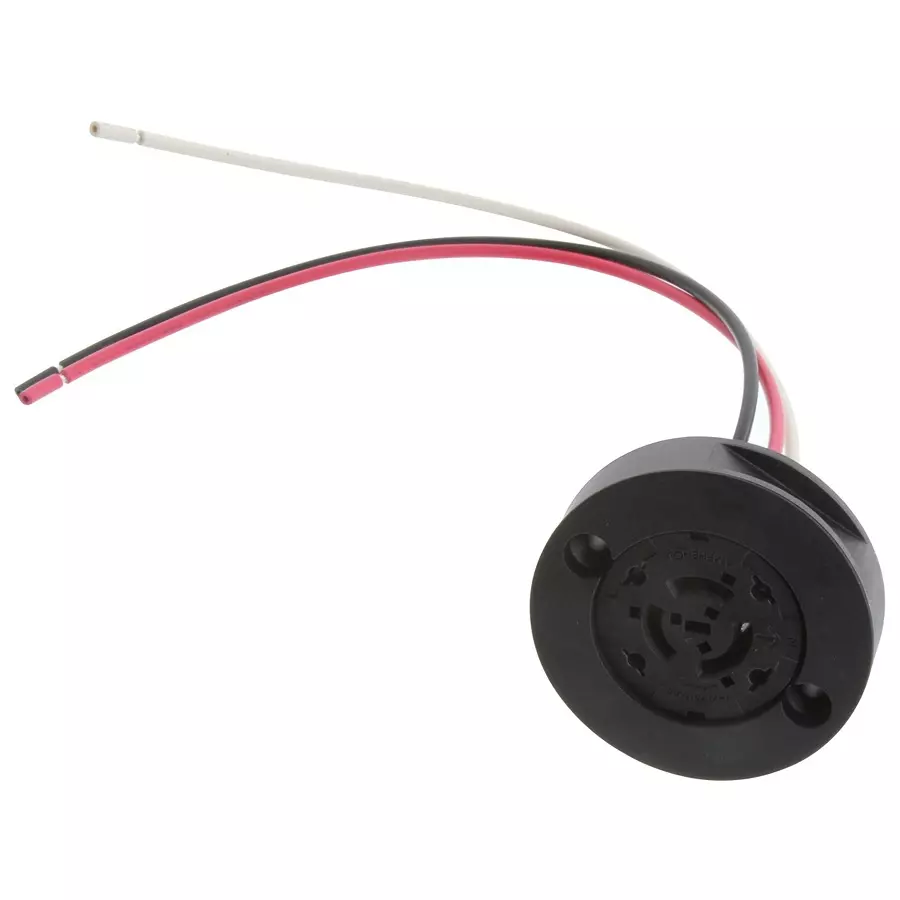 AMPHENOL COMMUNICATIONS SOLUTIONS LED CONN, RCPT, 3POS, CABLE MOUNT, 14AWG, FLA-R0142-30.