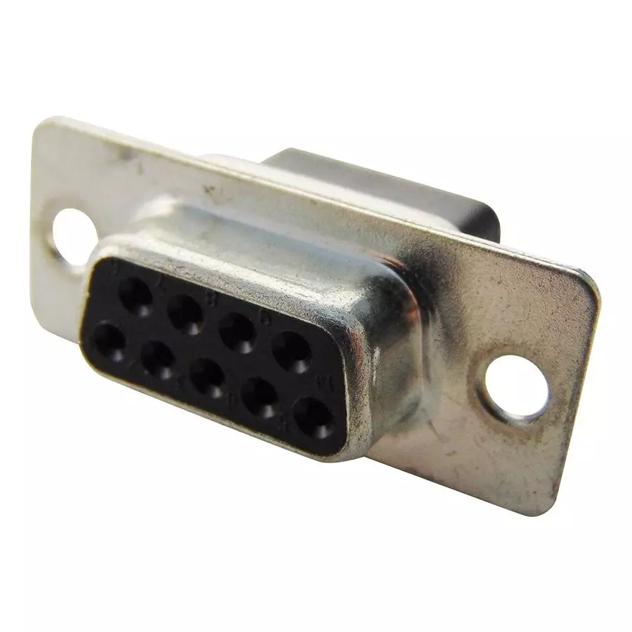 AMPHENOL COMMUNICATIONS SOLUTIONS D SUB CONN, RCPT, DE, 9POS, SOLDER CUP, L77SDEH09SC309