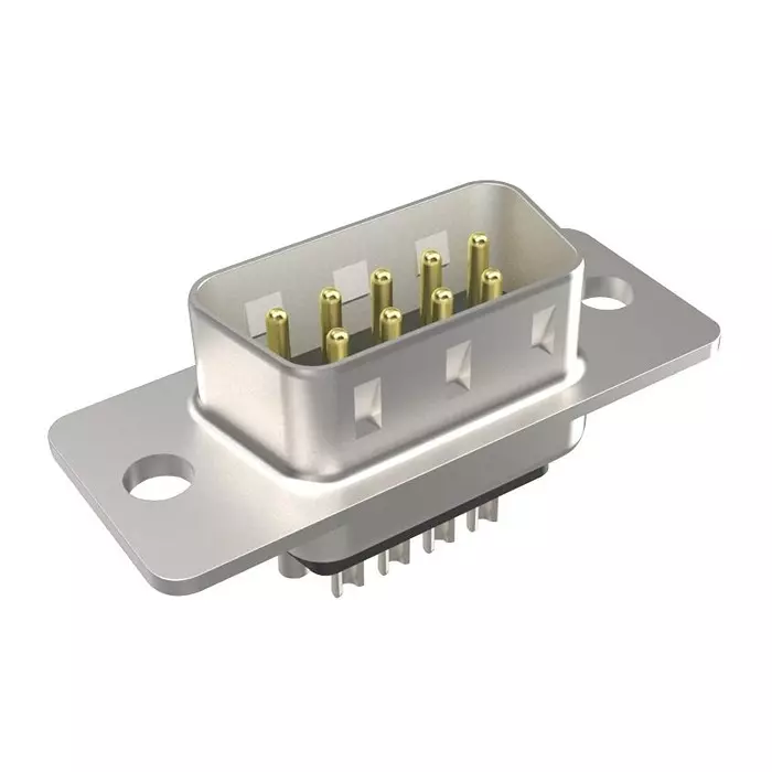 AMPHENOL COMMUNICATIONS SOLUTIONS FILTERED D-SUB CONN, PLUG, 9POS, DE, PNL, FCE17E09PM280