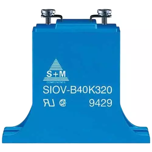 Epcos HighE Varistor Metal 430 V 70000 Amp Current 6.6 nF Capacitance 100 mm Length, B72260B0271K001