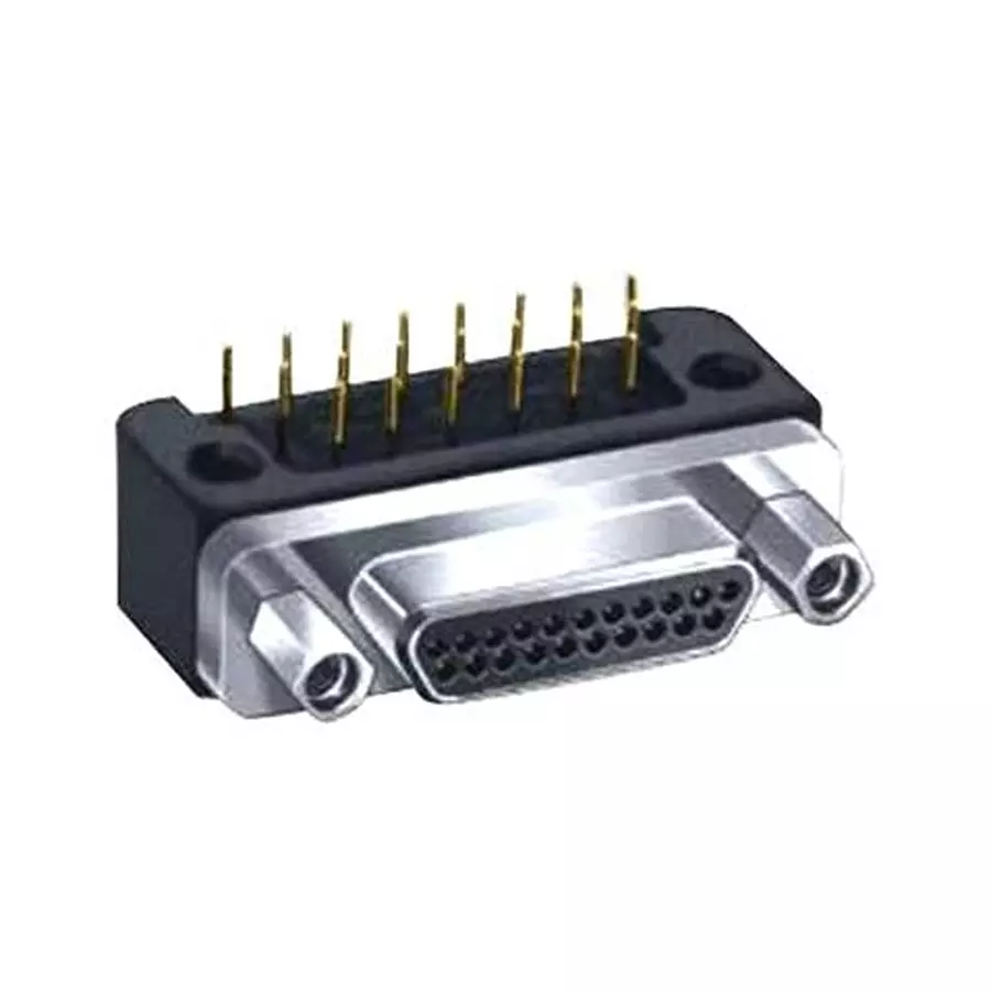 CINCH CONNECTIVITY SOLUTIONS MICRO-D SUB CONN, R/A PLUG, 51POS, TH, M83513/11-G01CP