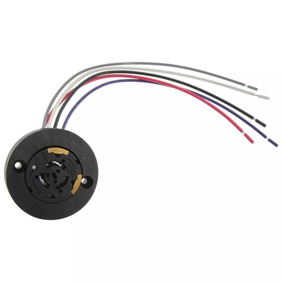 AMPHENOL COMMUNICATIONS SOLUTIONS LED CONN, RCPT, 5POS, CABLE MOUNT, 16AWG, FLA-R2162-30.