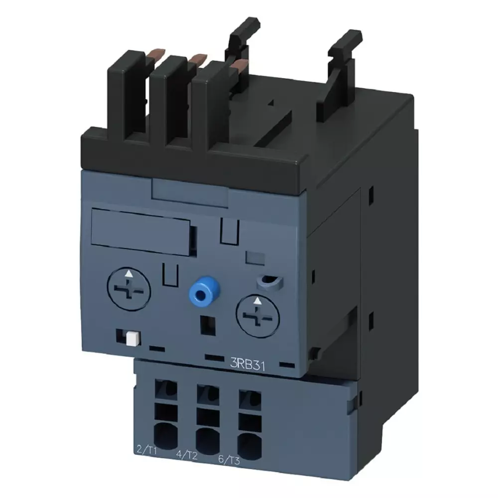 Siemens 3RB Overload Relay 1NC/1NO, 1.25 A F.L.C, 4 A Contact Rating, 0.75 kW, 3P, SIRIUS, 3RB31234NE0