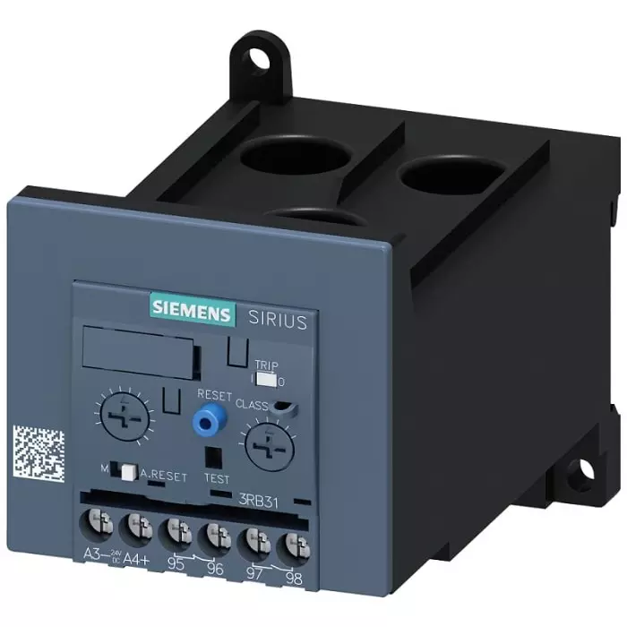 Siemens SIRIUS 3RU2 Thermal Overload Relay 1NC/1NO, 22 A F.L.C, 3 A Contact Rating, 18.5 kW, 3P, SIRIUS, 3RU21264CC1