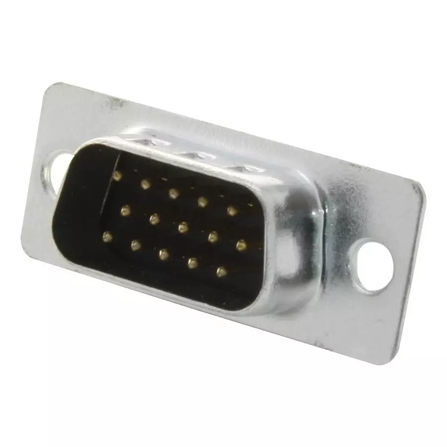 ITT CANNON D Sub Connectors CONNECTOR, SOLDER CUP, PLUG, 15 WAY, ZDEA15P