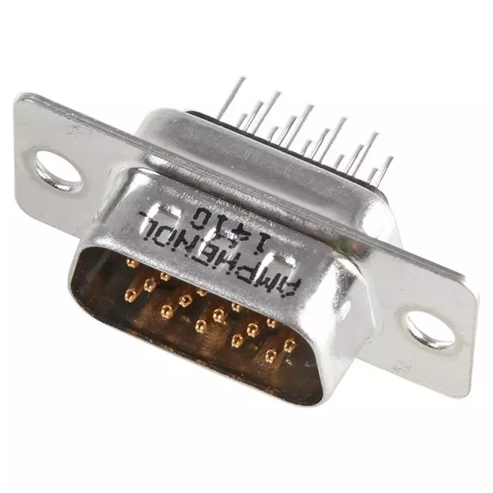 AMPHENOL COMMUNICATIONS SOLUTIONS CONNECTOR, HD D SUB, PLUG, 15POS, L717HDE15POL2