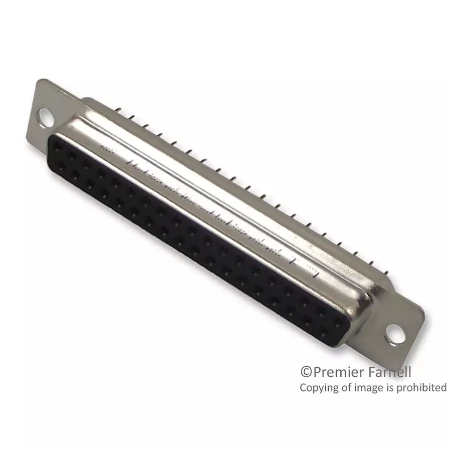 AMPHENOL COMMUNICATIONS SOLUTIONS CONNECTOR, D SUB, RCPT, 37POS, L177SDC37SOL2