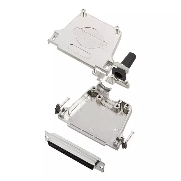 AMPHENOL COMMUNICATIONS SOLUTIONS D SUB CONNECTOR, RCPT, 37POS, SOLDER, L17DTZF37-RG+L77SDC37S