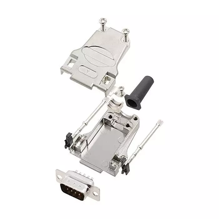 AMPHENOL COMMUNICATIONS SOLUTIONS D SUB CONNECTOR, PLUG, 9POS, SOLDER, L17DTZF09-LJS-RG+L717SDE09P