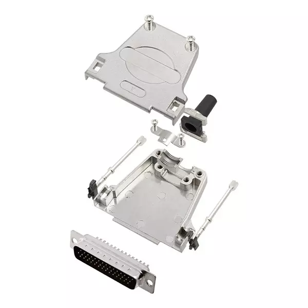 AMPHENOL COMMUNICATIONS SOLUTIONS HD-D SUB CONNECTOR, PLUG, 44POS, SOLDER, L17DTZF25-LJS-RG+L717HDB44P