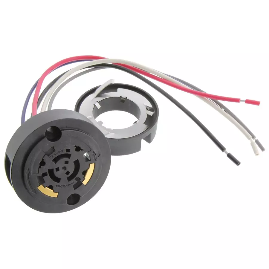 AMPHENOL COMMUNICATIONS SOLUTIONS LED CONN, RCPT, 5POS, CABLE MOUNT, 14AWG, FLA-R2141-30-05.